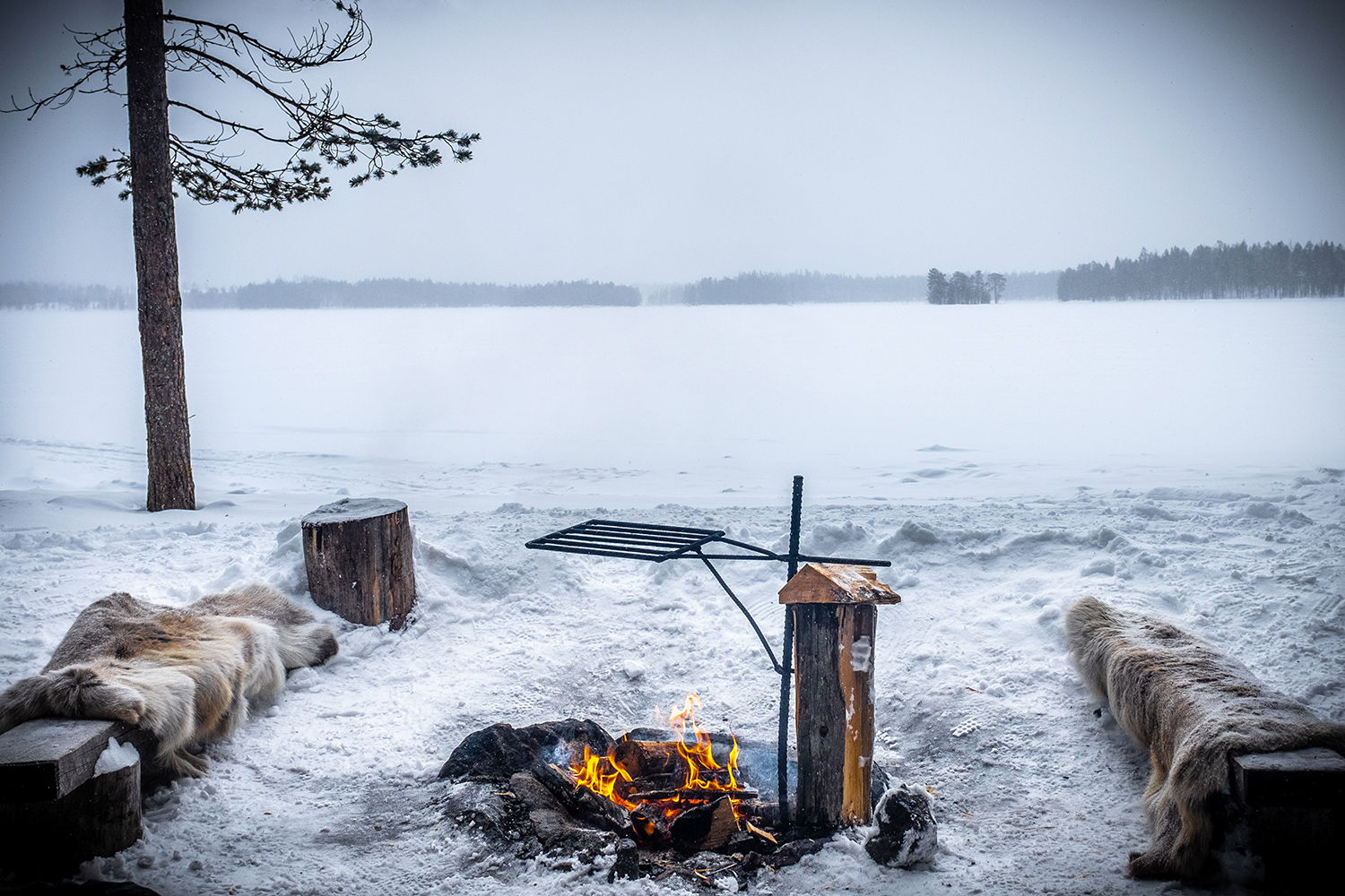 Fire Camp - Hossa Finland