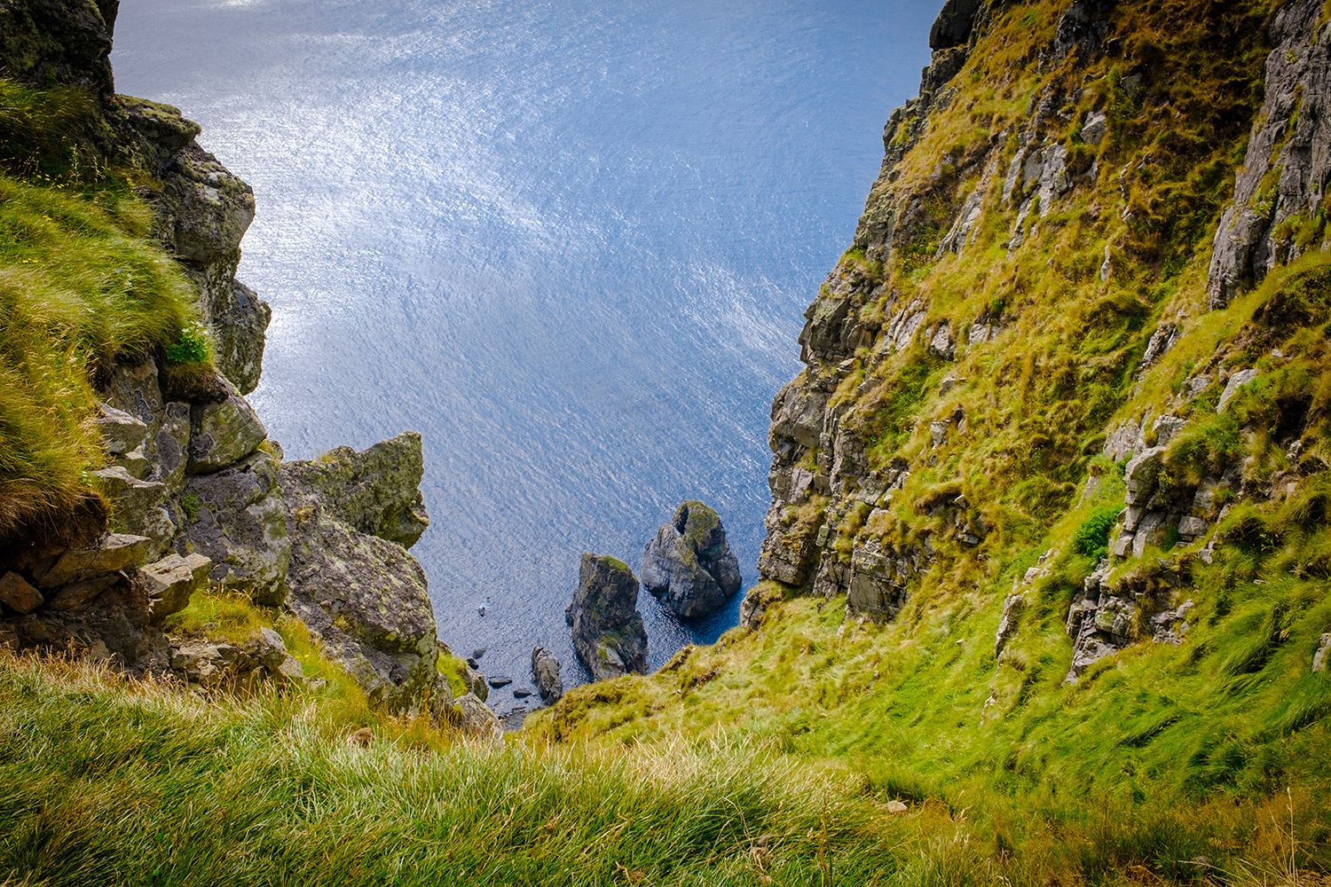 Runde island cliff - Norway
