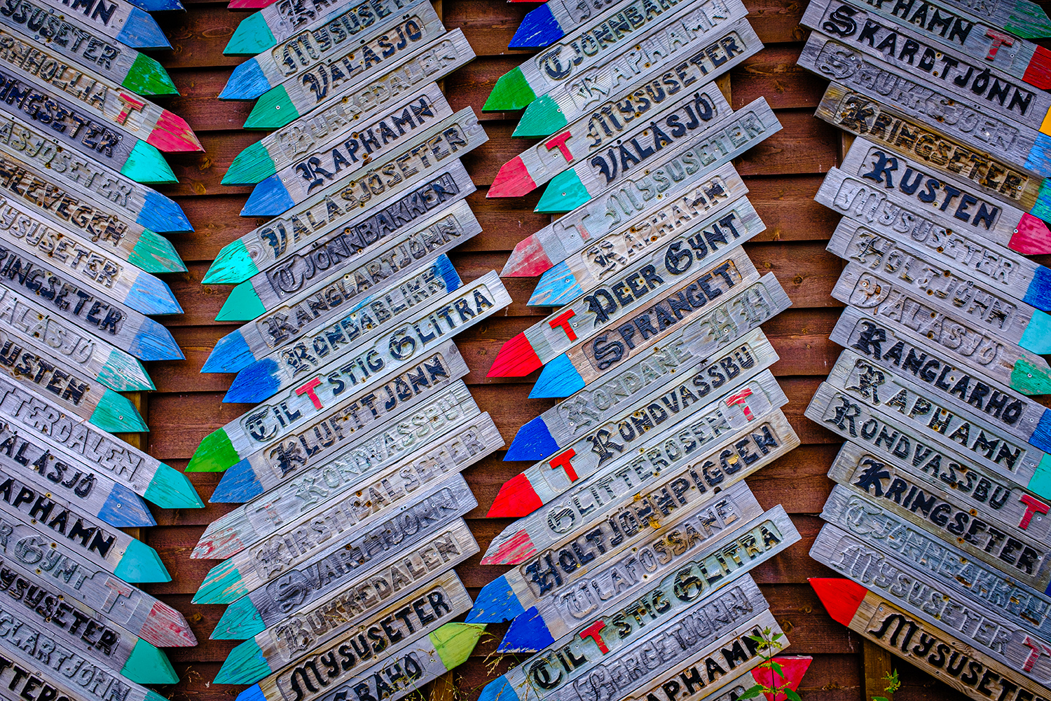 Rondane ski trail - Norway