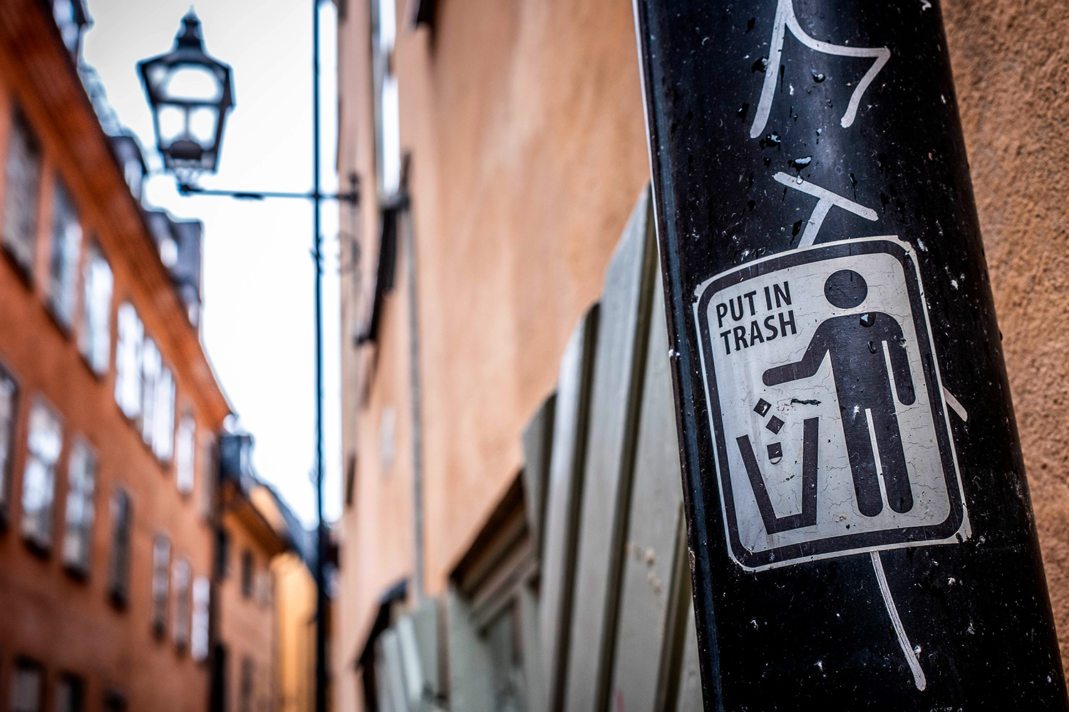 Put in Trash - Gamla Stan - Sweden