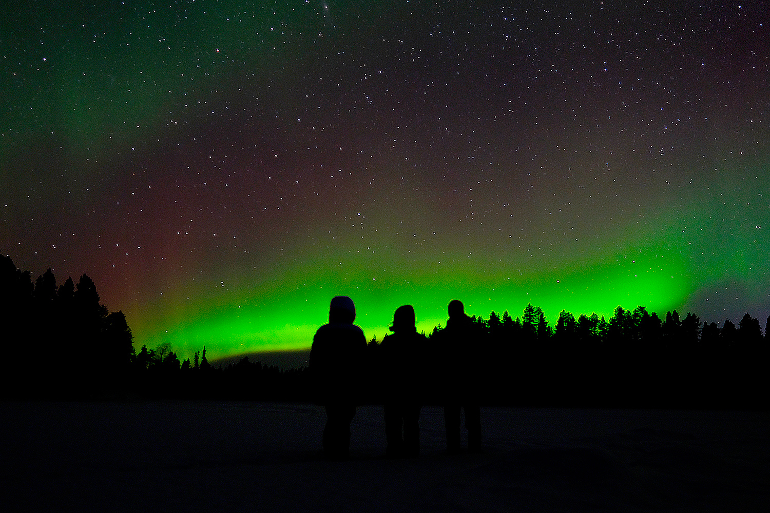 Northen lights – Lapland Sweden